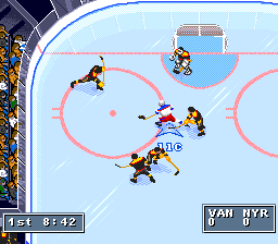 NHL '95 (USA) In game screenshot